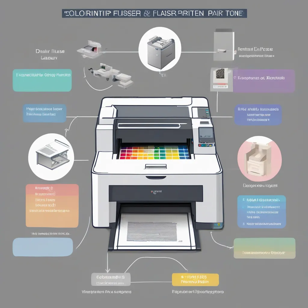 Cơ Chế Hoạt Động Của Máy In Laser Màu