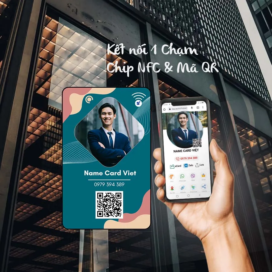 Công nghệ NFC trên card visit