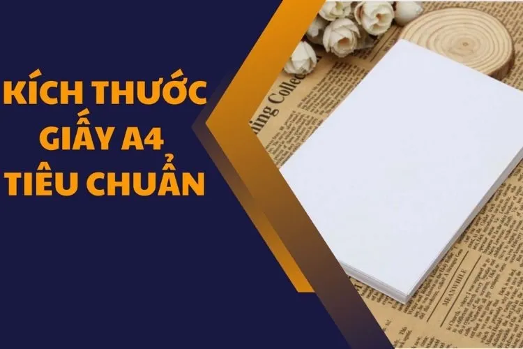 Kích thước giấy A4 và các kích thước giấy A khác