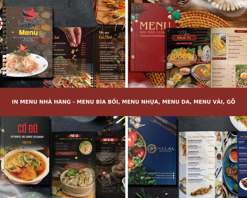 Giá in menu và những yếu tố ảnh hưởng chi phí