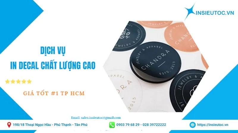 In Tem Decal: Giải Pháp Hoàn Hảo Cho Nhu Cầu Nhãn Dán Chuyên Nghiệp