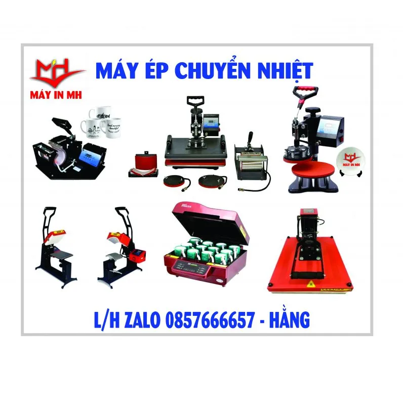 Máy Ép Nhiệt: Công Cụ In Ấn Vạn Năng Cho Mọi Nhu Cầu