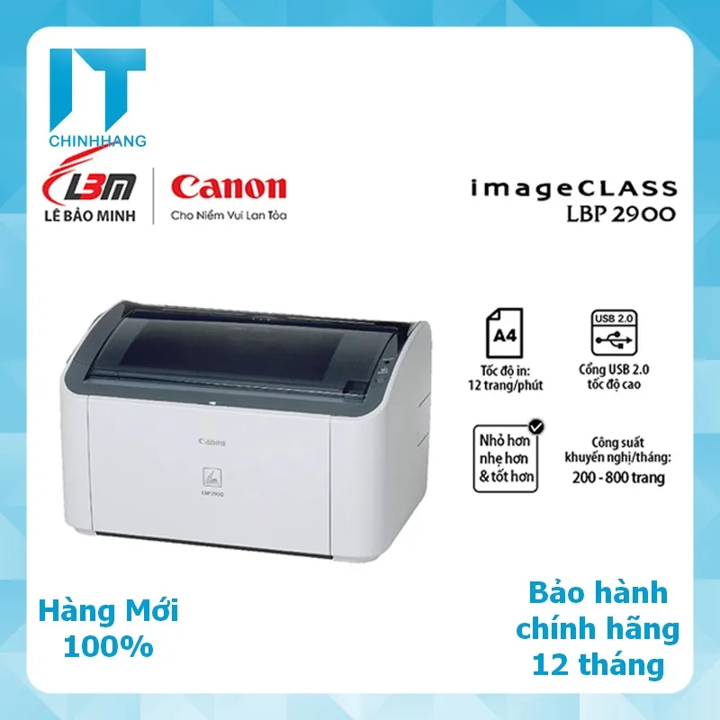 Giá máy in Canon 2900 mới nhất và những điều cần biết trước khi mua