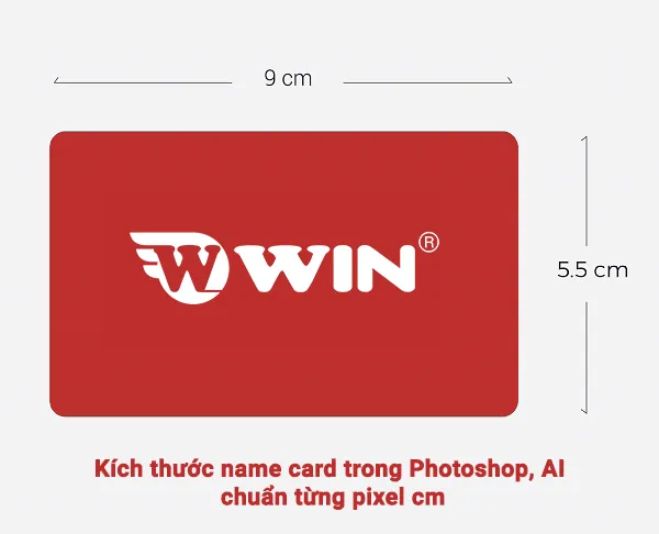 Kích thước name card chuẩn