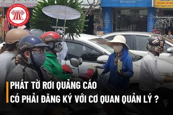 phát tờ rơi quảng cáo